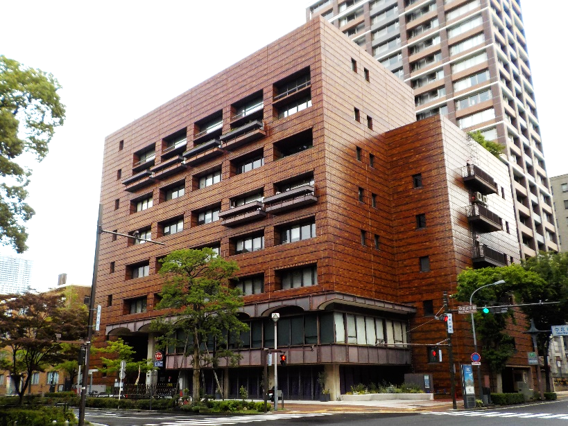 La fotografía del aspecto del edificio del gobierno de la sala